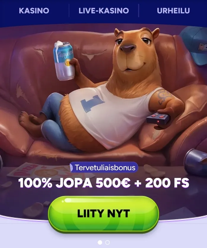 Spin bara casino banner mobile fi