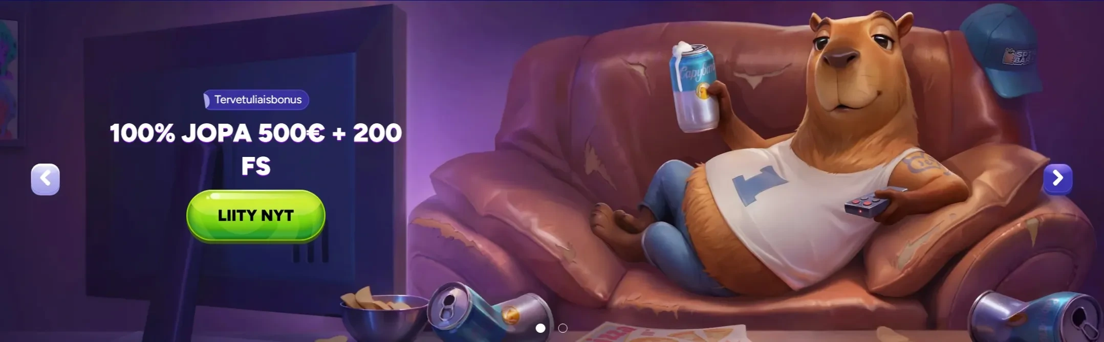 Spin bara casino banner pc fi