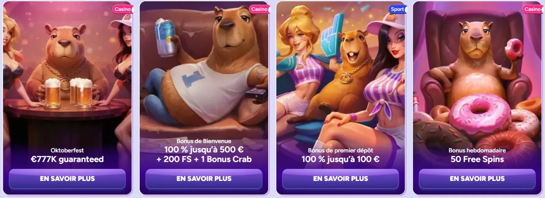 Spin bara casino promotions fr