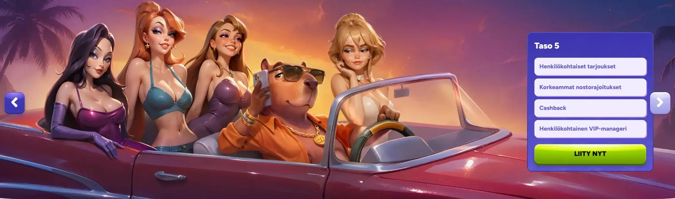 Spin bara casino VIP fi