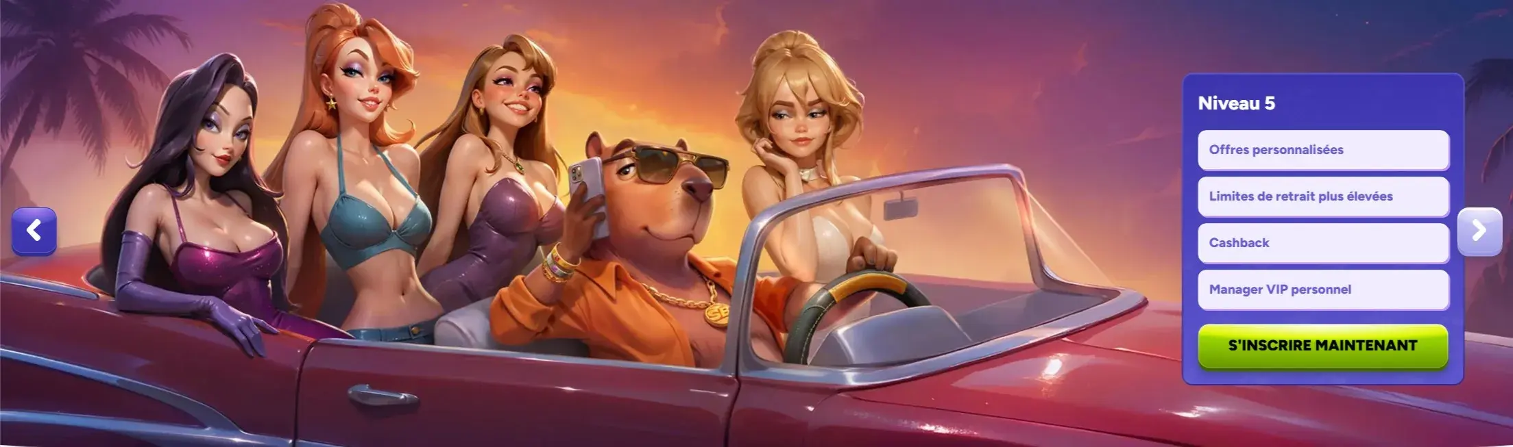 Spin bara casino VIP fr