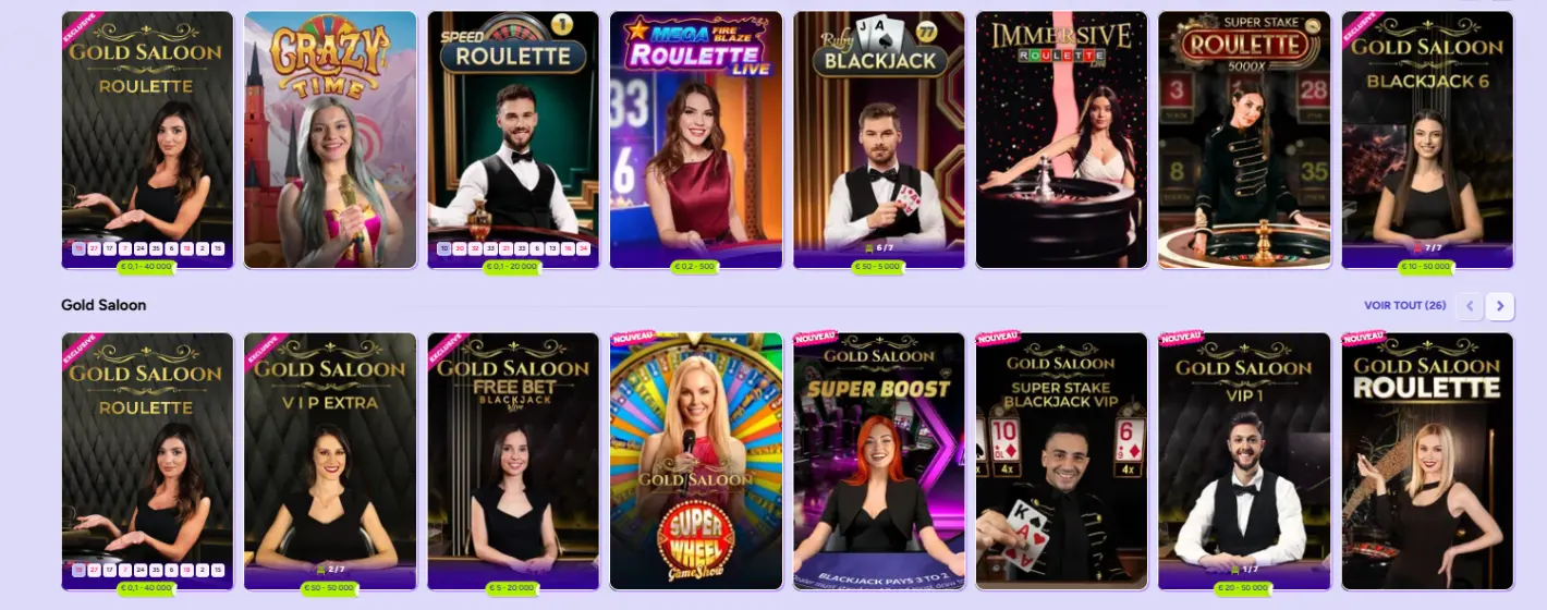 spinbara casino en direct fr