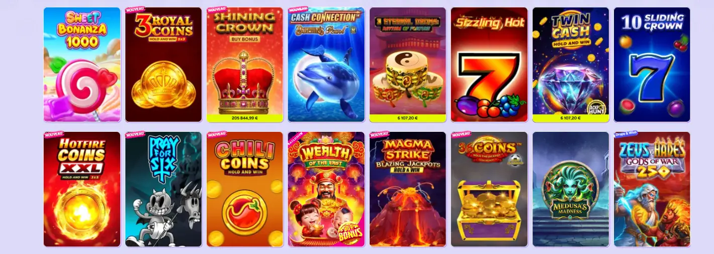 spinbara casino machines a sous