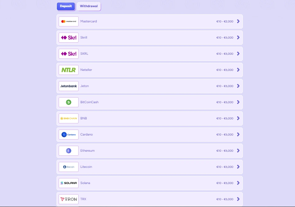 spinbara casino payment