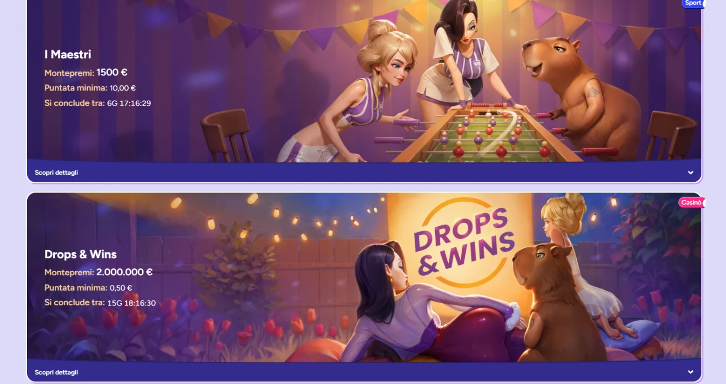 spinbara casino tornei interni